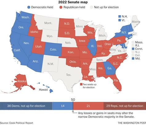 Democrats can keep Senate control with these six crucial races - The ...