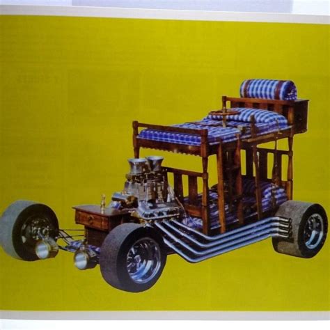 Bunk Bed Hot Rod Racer Photo California Custom Car Racer Jay Ohrberg Vintage Retro