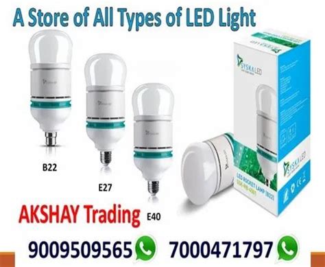 25W SYSKA LED Rocket Lamp Bulb For Home B22 At Rs 380 Piece In