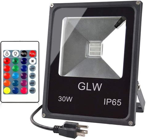 GLW LED RGB Flood Light Stage Lighting 30W Outdoor Color Changing