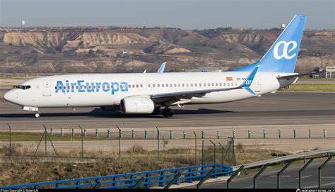 Ec Nvj Air Europa Boeing K Wl Photo By Robertln Id