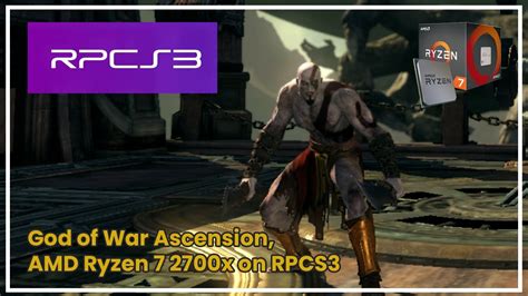 God Of War Ascension PS3 Emulator R7 2700X On RPCS3 YouTube