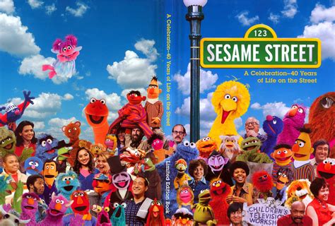 Download Sesame Street 40 Years Of Sunny Days Cover Wallpaper