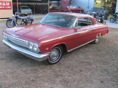 Find Used 1962 Ss Impala 327 4 Barrel Nice Driver Must See Low Reserve