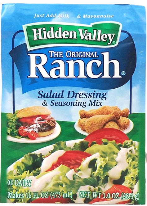 hidden valley ranch packet ingredients