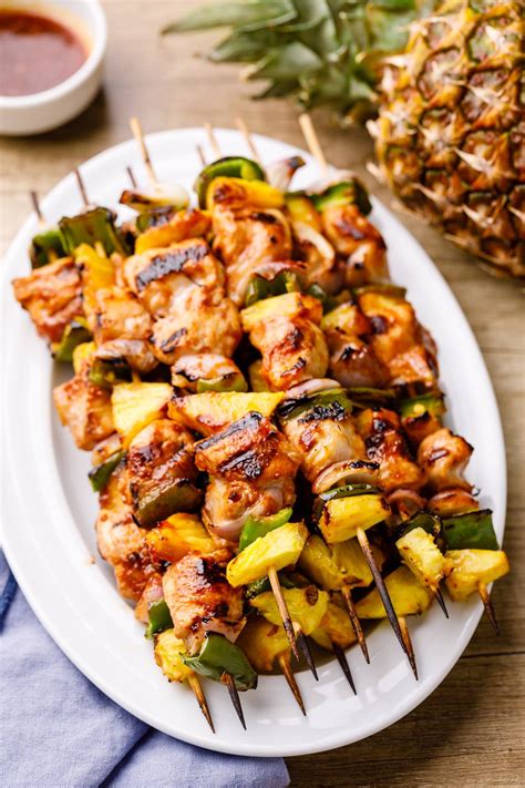 Addictive And Easy Chicken Pineapple Kabobs Nurtured Homes