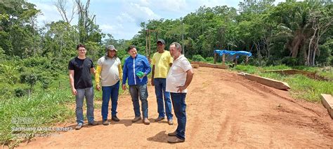 Dia De Campo Prefeito E Vice Vistoriam Obras Realizadas Pelos Ramais