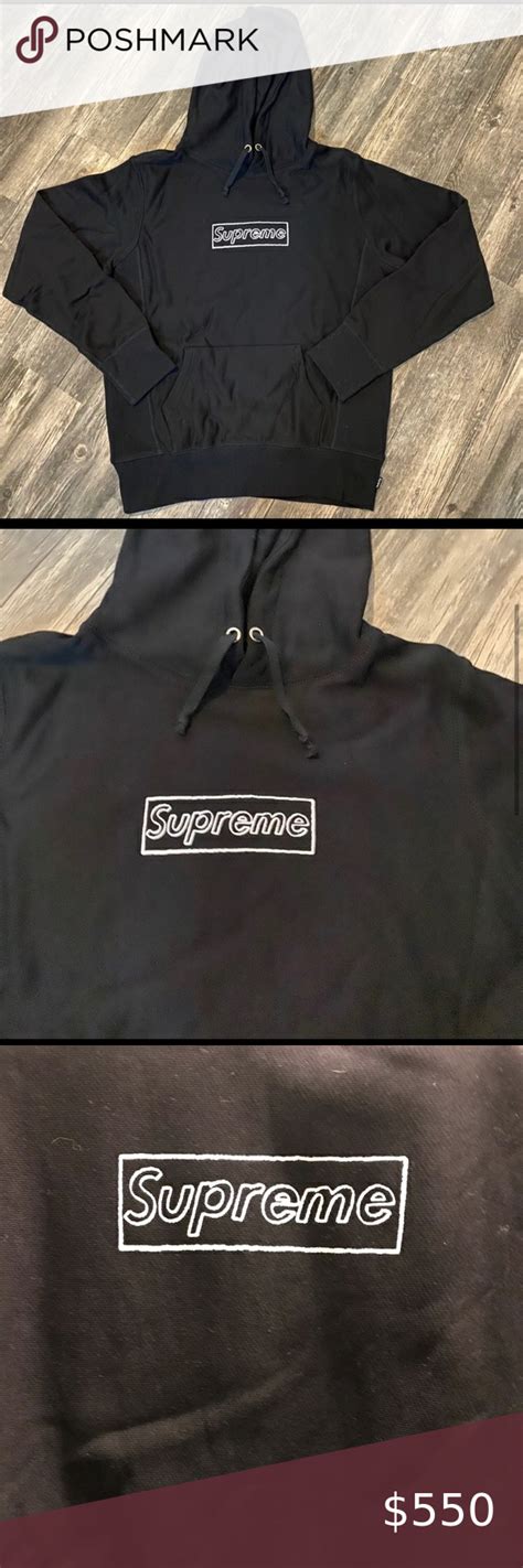 Supreme Kaws Box Logo Hoodie | Box logo hoodie, Sweatshirt shirt, Hoodies