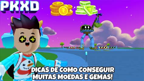 PK XD DICAS DE COMO CONSEGUIR MUITAS MOEDAS E GEMAS NO JOGO YouTube