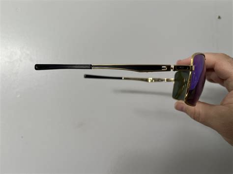 Sold Plaintiff Squared Polished Gold Oakley Forum