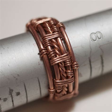 Twisted Wire Men Ring Wire Jewelry Mens Jewelry Rings For Men