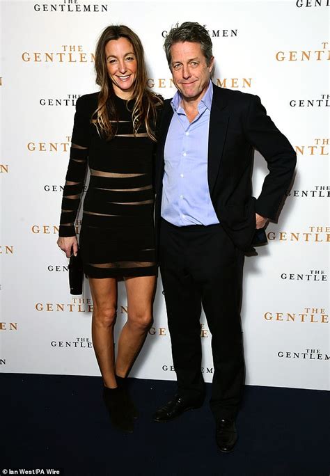 Hugh Grant And Wife Anna Attend The Gentlemen Screening Daily Mail Online