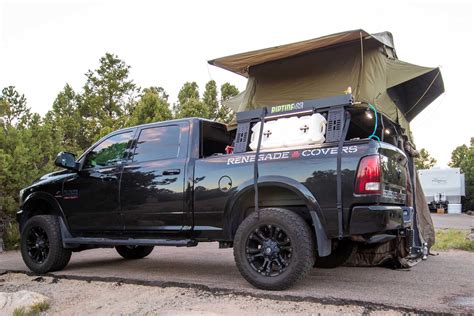 Rooftop Tent on Truck Bed | Renegade Bed Covers