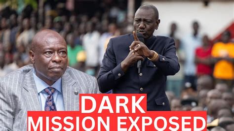 Shame Ruto S Dark Mission To Divide Mt Kenya Exposed Gachagua