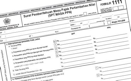 Berita Terbaru Formulir Spt Masa Ppn Hari Ini Dapatkan Informasi