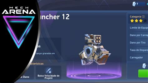 Mech Arena Testando Nade Launcher Youtube