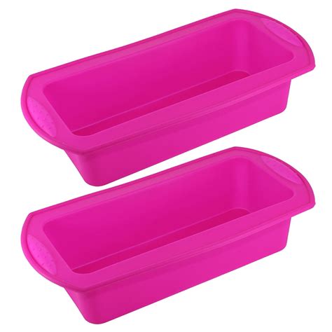 Yesbay Pcs Silicone Non Stick Cake Bread Loaf Pan Diy Making Mold