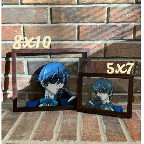 Custom Anime Glass Painting 8x10 5x7 4x6 Etsy