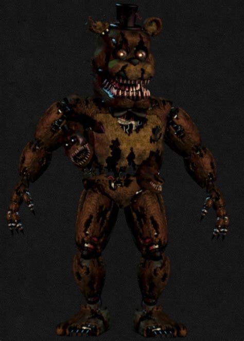 Nightmare Freddy Full Body By Springwilliamtrap On Deviantart