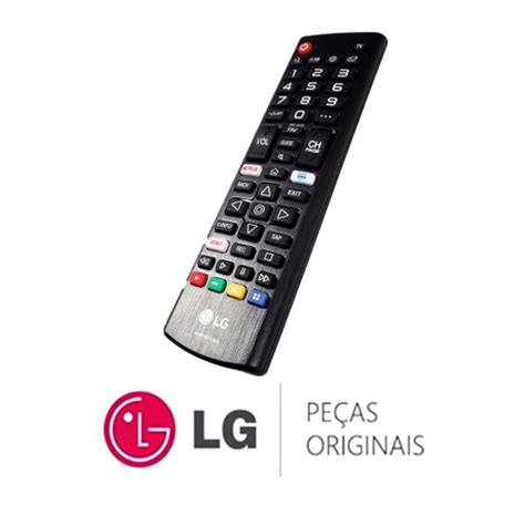 Controle Remoto Lg Smart Akb C Fun O Netflix Amazon No Shoptime