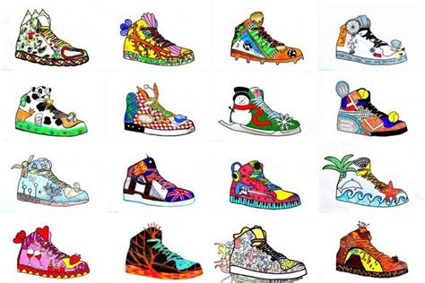 Sneaker Design Shoe Art Designs Sneaker Art Shoe Art