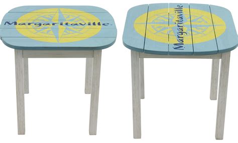 Up To 27 Off On Nautical Compass Side Table Groupon Goods