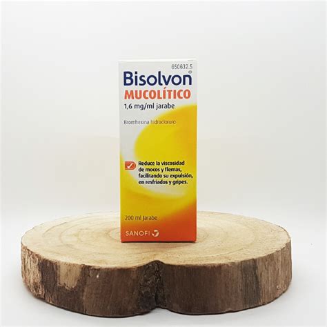 Bisolvon Mucolítico 1 6 Mg Ml Jarabe Mucolítico Respiratorio