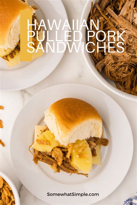 Hawaiian Pulled Pork Sandwiches