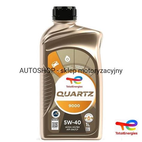 Olej Total Quartz 9000 Energy 5W 40 5L AUTOSHOP