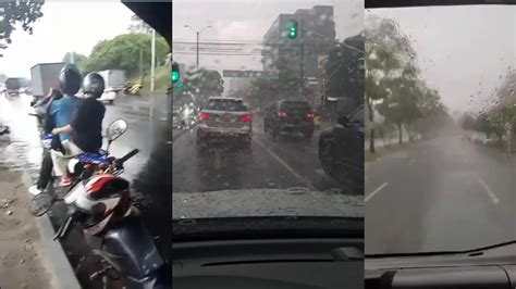 Fuertes Lluvias En La Tarde De Este 07 De Diciembre Provocan