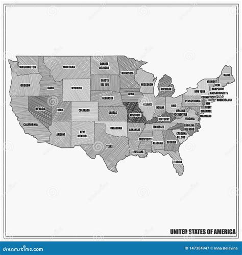 Map Of Usa White Background – Topographic Map of Usa with States