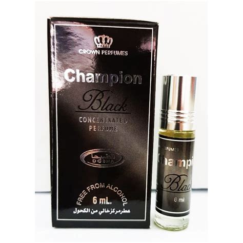 Jual Champion Black Parfum Dobha Kemasan Ml Minyak Wangi Roll On Non