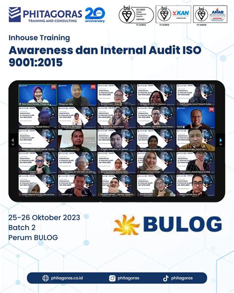 Inhouse Training Awareness Dan Internal Audit Iso Perum