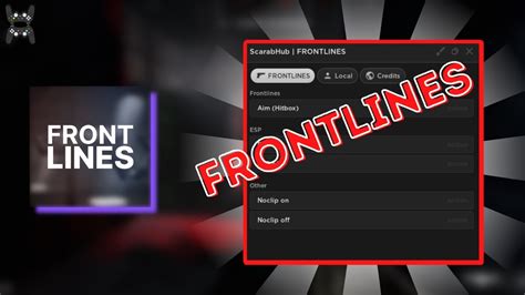 FRONTLINES SCRIPT AIMBOT ESP NO CLIP FPS BOOSTER FULLBRIGHT