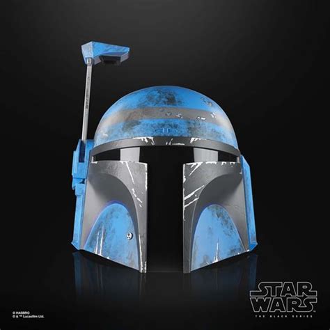 star wars the mandalorian black series casco electrónico axe woves