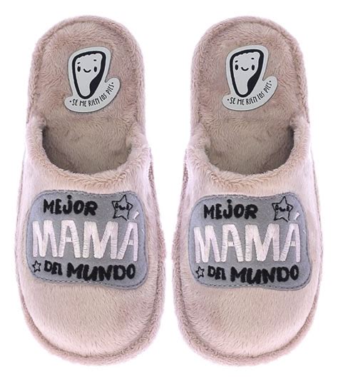 Modelo Jonas Nude ZAPATILLAS CASA MUJER FRASES DIVERTIDAS MEJOR MAMÁ DEL MUNDO Deportivas