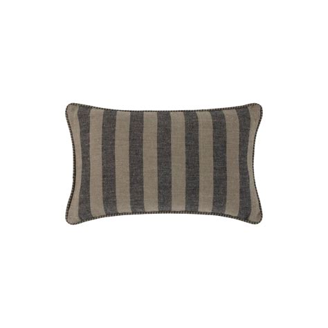 Housse De Coussin Tanguy Kaki Et Noir X Cm Leroy Merlin