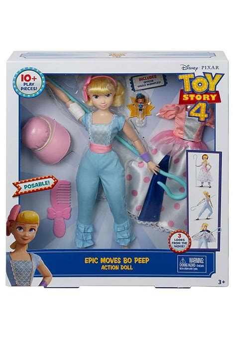 TOY STORY 4 BO PEEP EPIC MOVES ACTION DOLL (damaged box) 887961750751 | eBay Disney Pixar ...