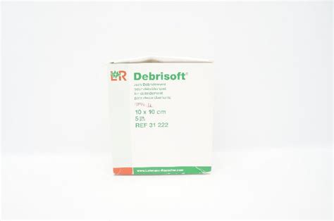 Lohmann Rauscher 31222 Debrisoft Debridment Pad 10 X 10cm X Box Of 5