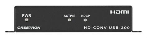 Crestron Hd Conv Usb 300 Usb Converter With Hdmi And Analog Audio Input Full Compass Systems