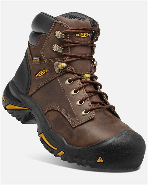 Keen Men S Mt Vernon Waterproof Work Boots Steel Toe Boot Barn