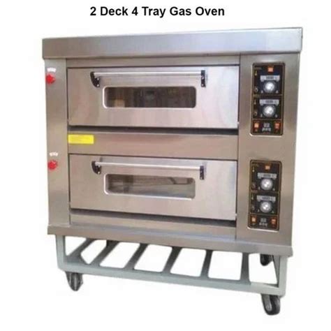 Double Bread Bun Deck Tray Gas Oven Model No Pe Eo At Rs