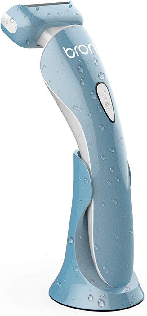 Brori Electric Lady Shaver Womens Razor Bikini Trimmer For Women Legs