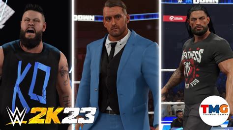 Wwe K How To Get Nick Aldis Plus New Caws Of Roman Reigns Kevin