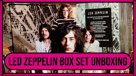 Led Zeppelin Complete Studio Albums Cd Box Set Quick Unboxing In 2024