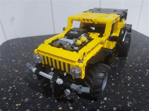 Lego Moc Jeep Wrangler Rubicon Upgrade By Musha Rebrickable Build With Lego