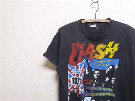 80S CLASH Tシャツ RAMONES SEX PISTOLS MISFITS NIRVANA 666 Tシャツ 売買された