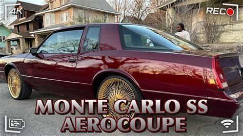 Monte Carlo SS Aerocoupe On 22 GOLD DAYTONS YouTube