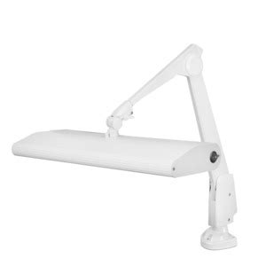 Dazor 124C3 WH DL Task Light Fluorescent 45W Modern Arm 33 Reach