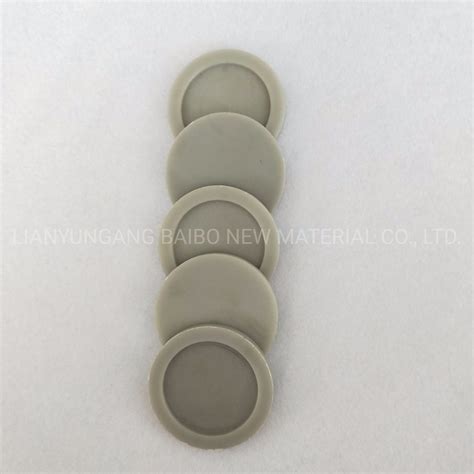 Customized Aln Substrate Aluminum Nitride Disc High Thermal